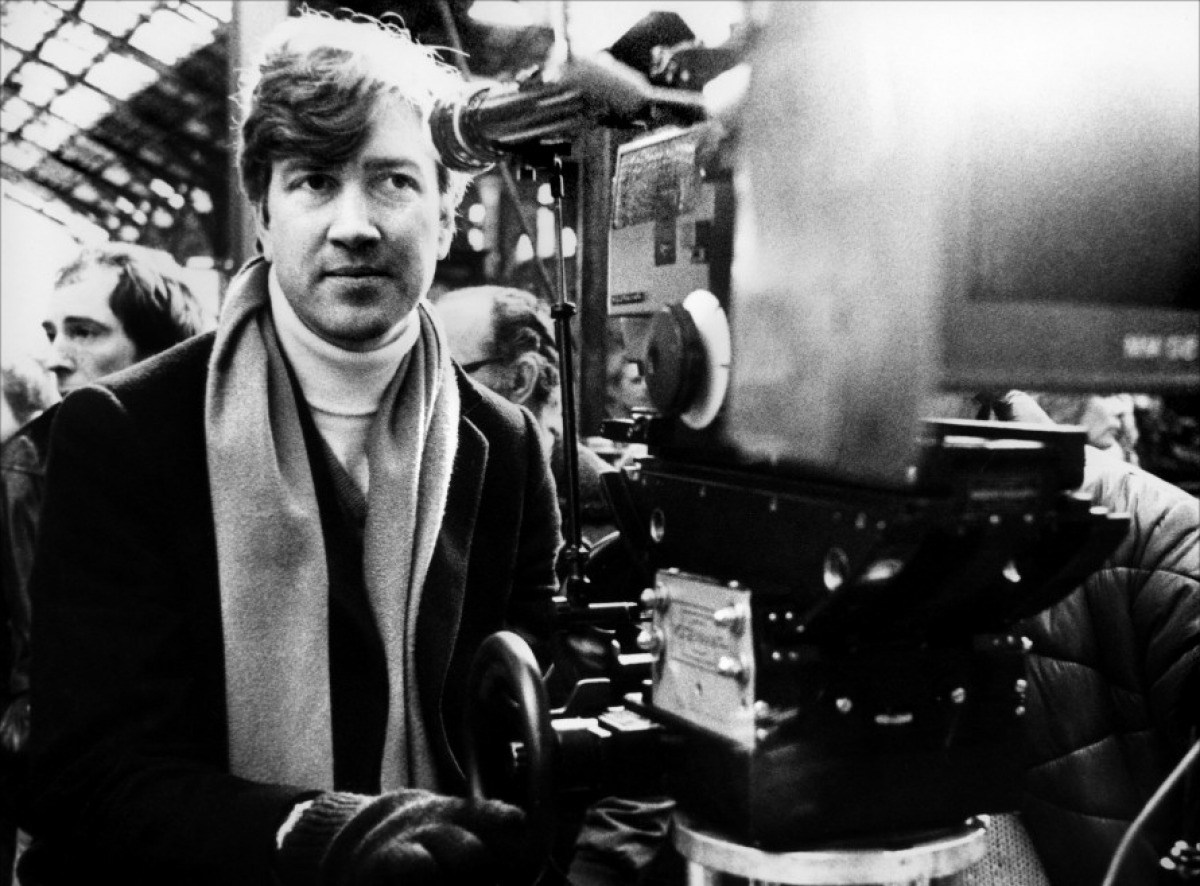 Director David Lynch on the set of The Elephant Man Behind the Scenes