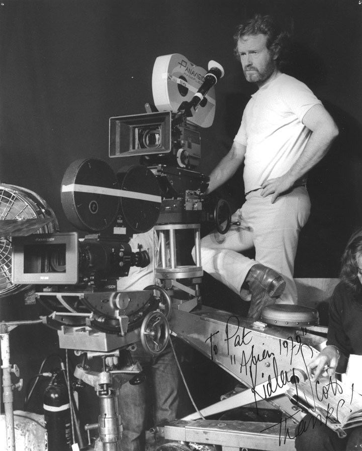 Ridley Scott On Set Of Alien (1979) Behind the Scenes