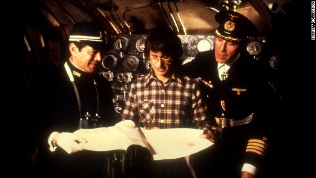 The Legendary Film Maker Steven Spielberg On The Set Behind the Scenes