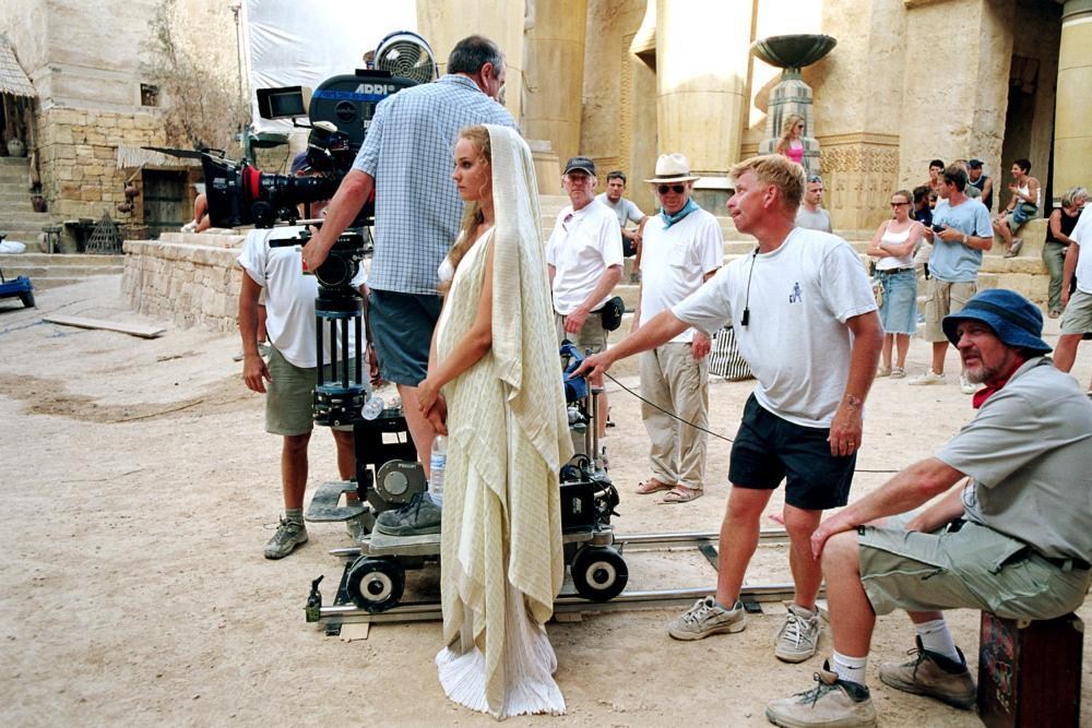 On set of Troy (2004) Behind the Scenes