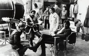 A classic shot taken from Star Wars Episode V: The Empire Strikes Back - Behind the Scenes photos