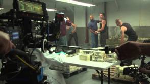 Denzel Washington on the set of The Equalizer (2014) - Behind the Scenes photos