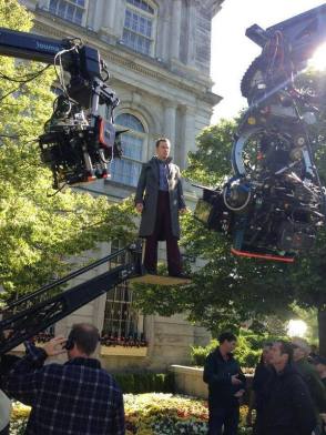 Michael Fassbender as Magneto - Behind the Scenes photos