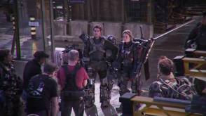 Tom Cruise and Emily Blunt - Behind the Scenes photos
