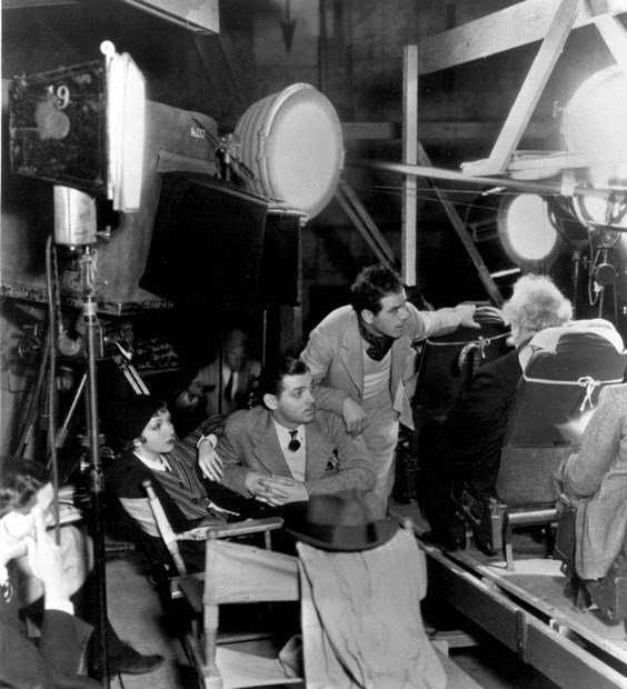 Behind the scenes photo of the It Happened One Night 1934 Behind the Scenes