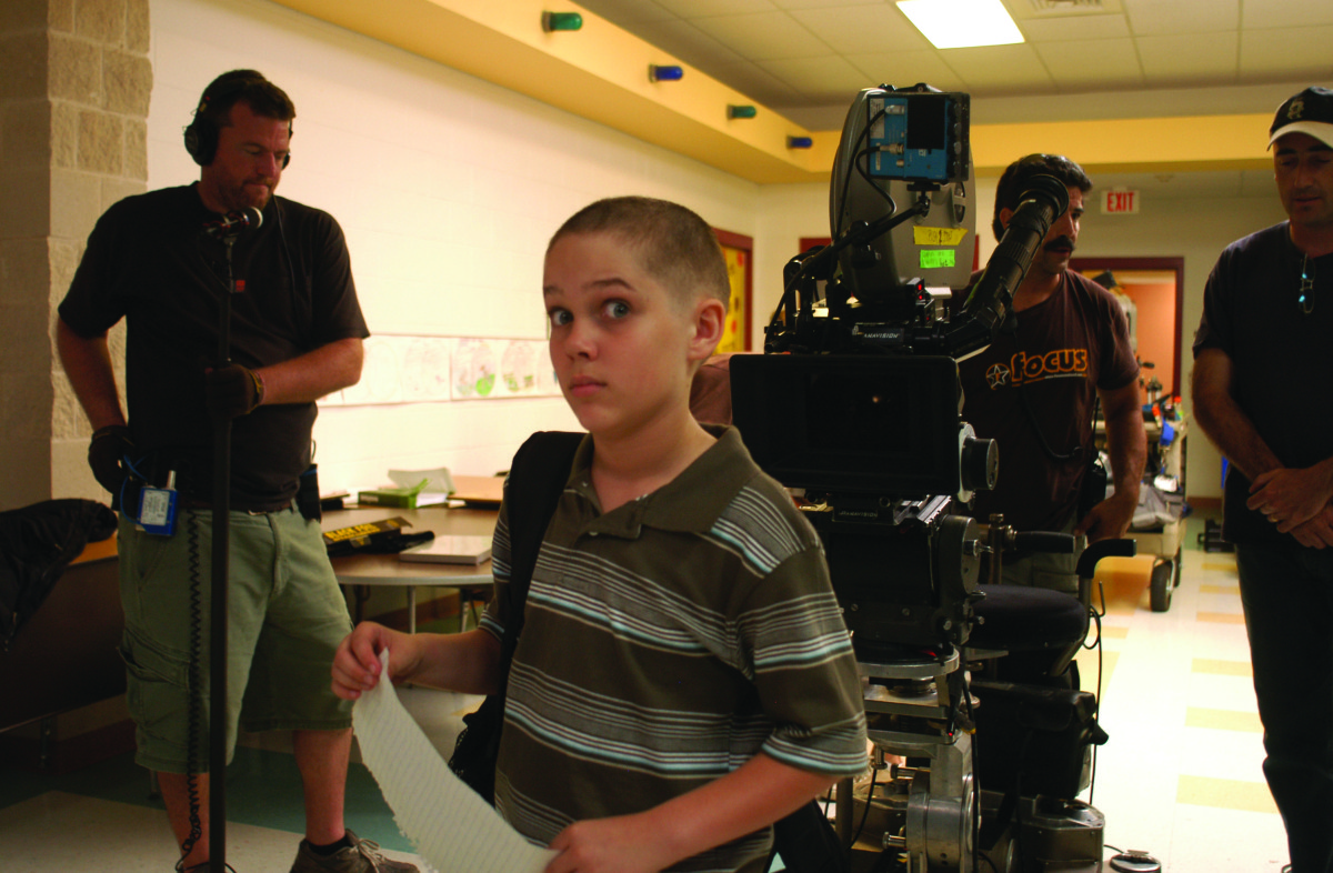 The boy from Boyhood (2014) Behind the Scenes