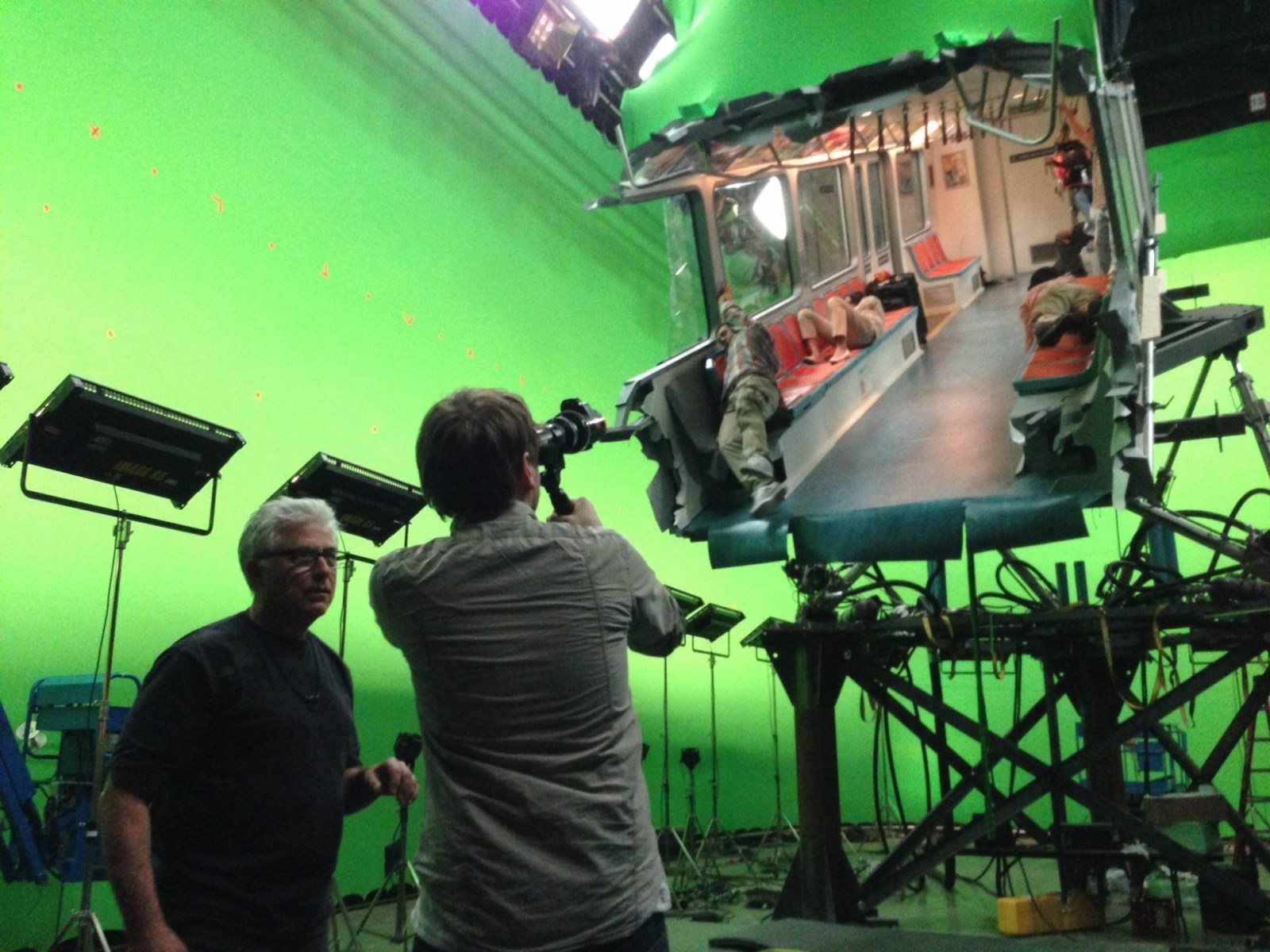 Godzilla Behind the Scenes Photos & Tech Specs
