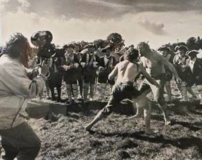 Filming Barry Lyndon (1975) - Behind the Scenes photos