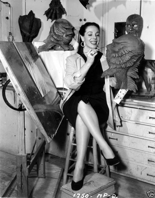 Mother of the Gill Man in Creature from the Black Lagoon (1954) Behind the Scenes