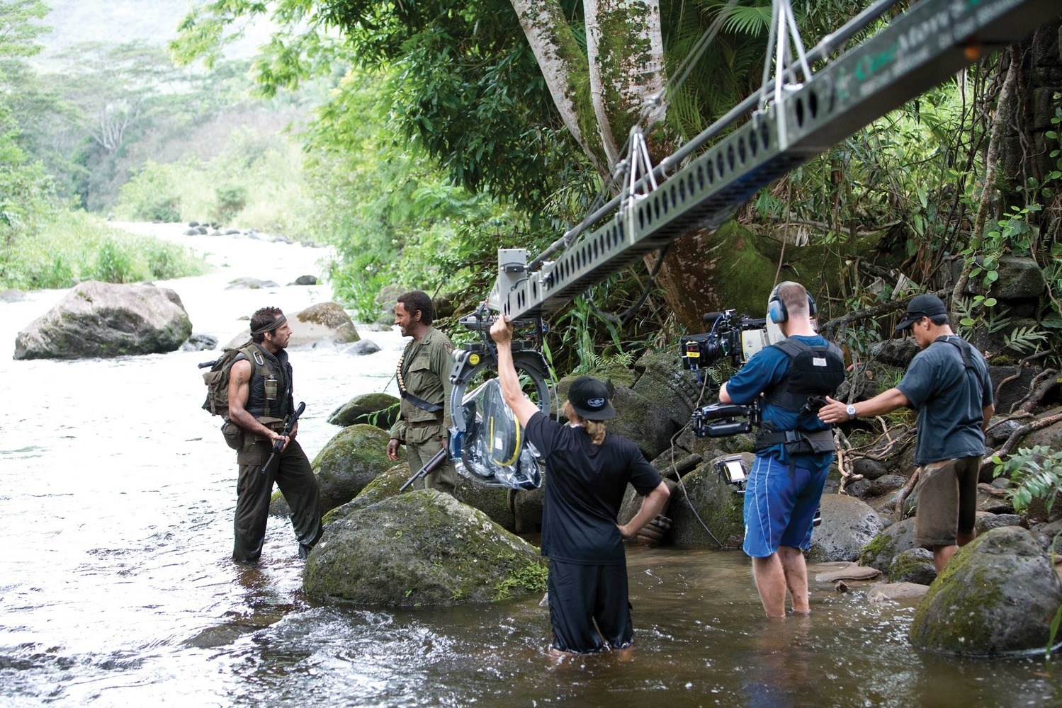 Filming Tropic Thunder (2008) Behind the Scenes