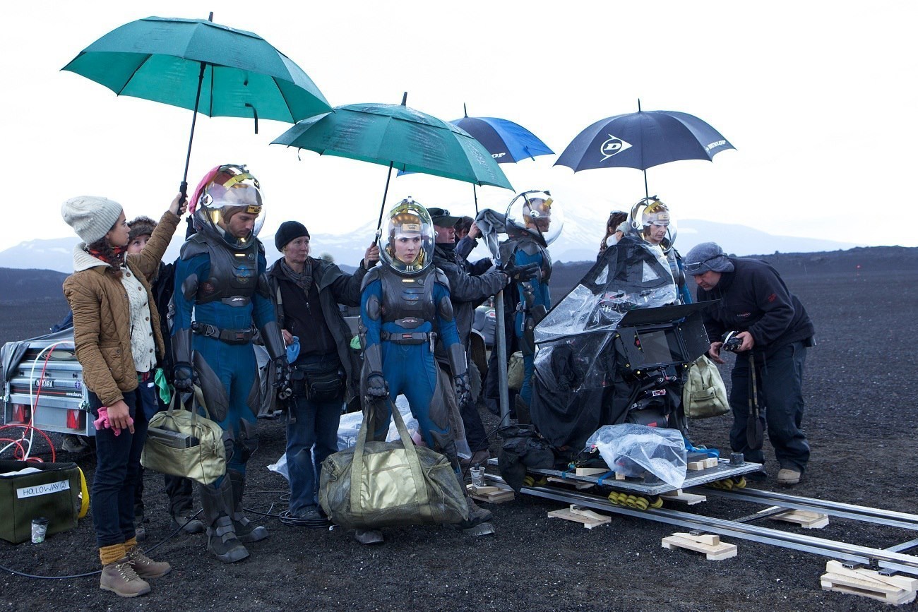 A Still from the Film Prometheus (2012) Behind the Scenes