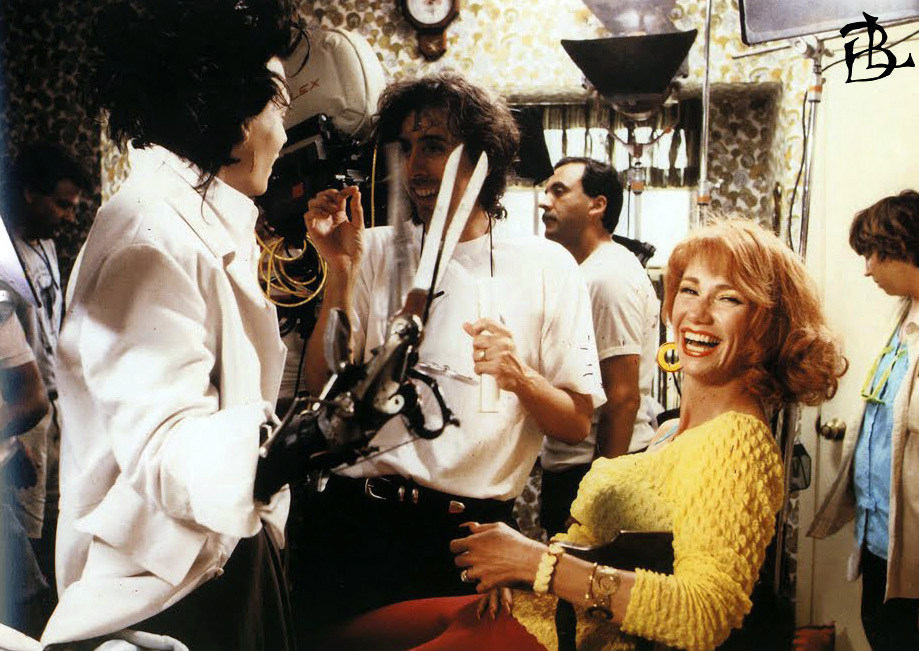 Smiles on the Set : Edward Scissorhands (1990) Behind the Scenes