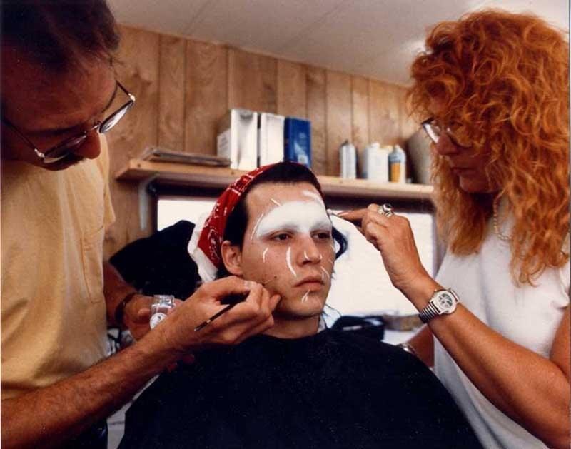 Edward Scissorhands Behind the Scenes Photos & Tech Specs