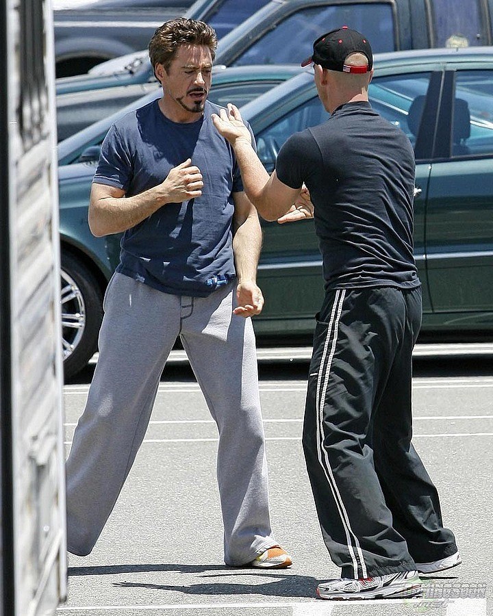 Training Session : Iron Man 2 (2010) Behind the Scenes