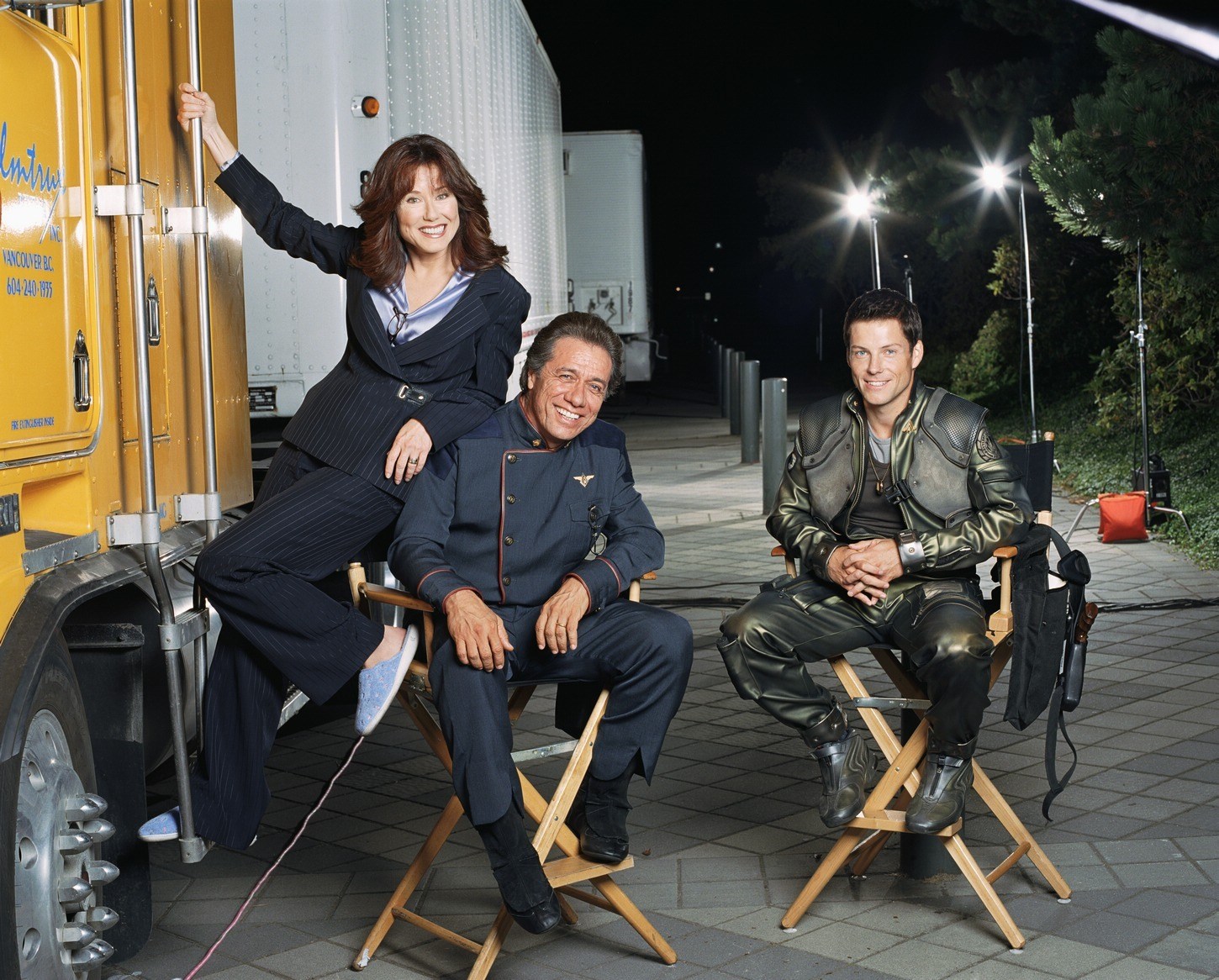 On Set of Battlestar Galactica (2004 TV series) Behind the Scenes