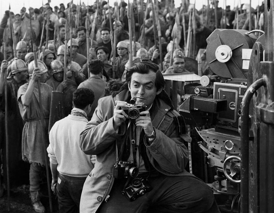 On the Set of Spartacus (1960) Behind the Scenes