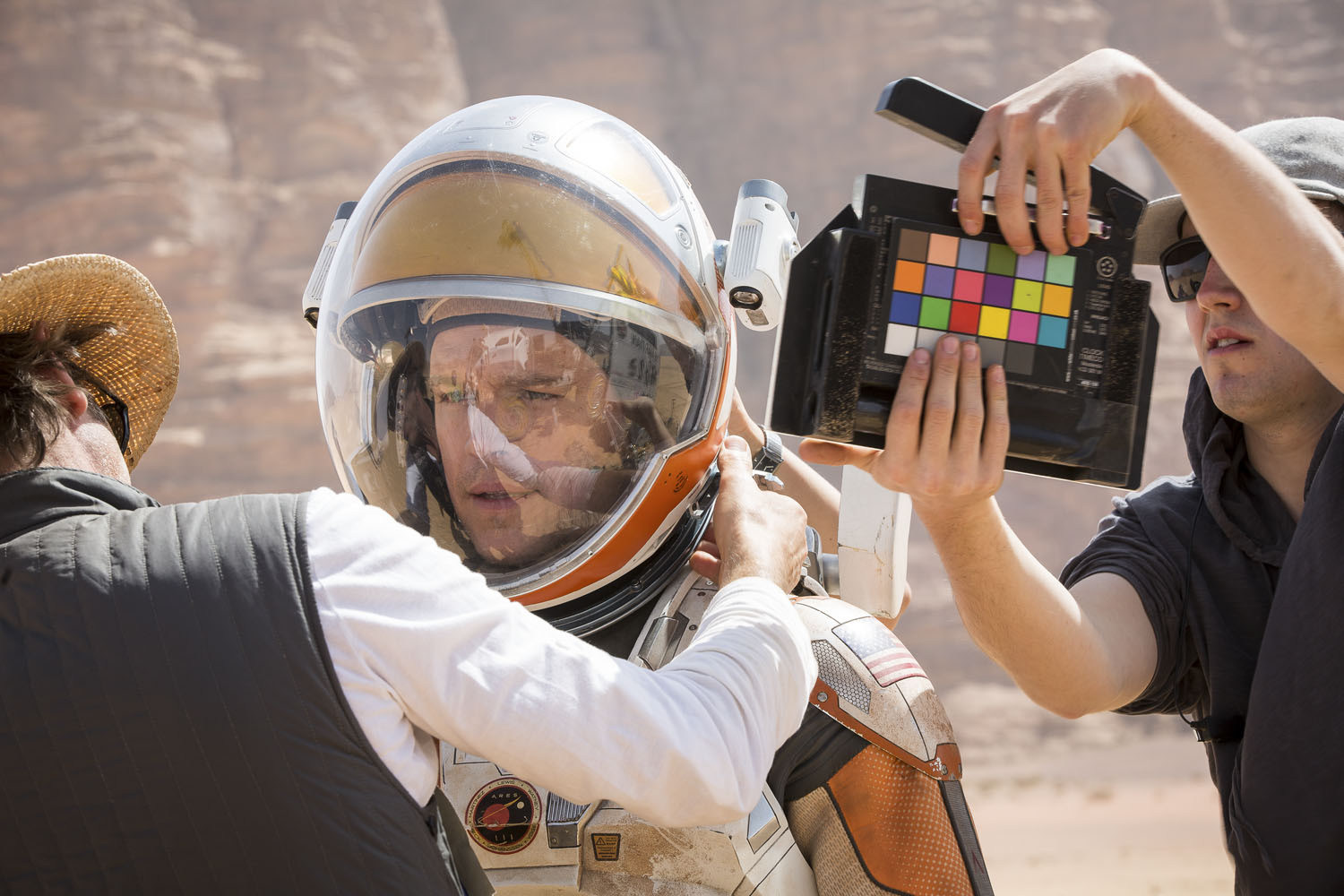 The Martian Behind the Scenes Photos & Tech Specs