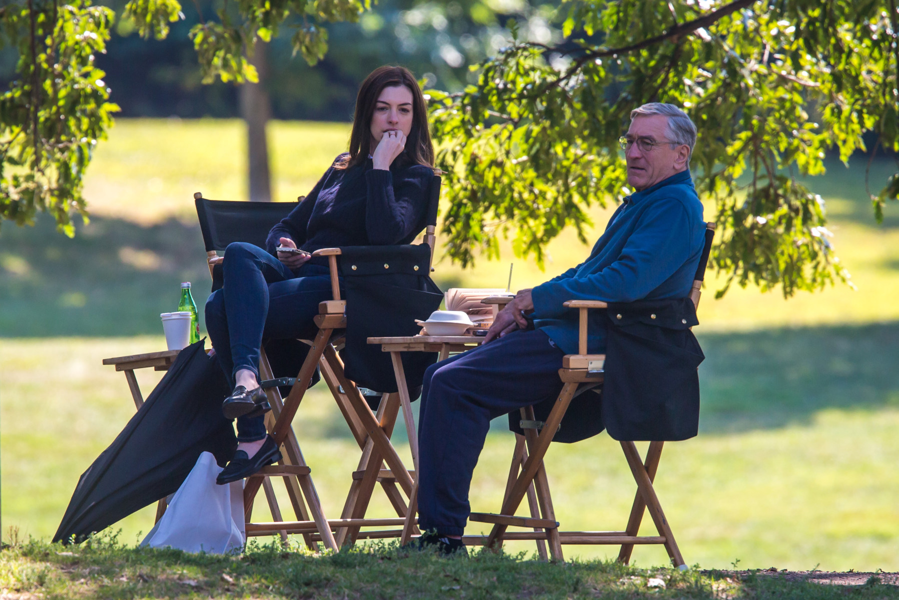 From the Film The Intern (2015) Behind the Scenes