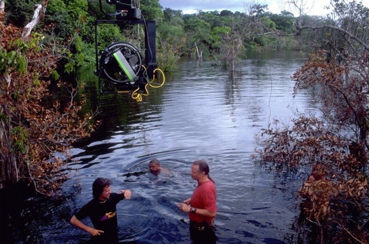On Set of Anaconda (1997) Behind the Scenes