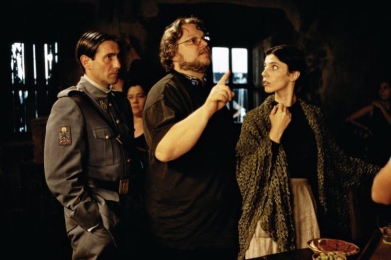 Sergi, del Toro and Maribel Behind the Scenes