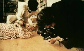 A Scene from the film A Clockwork Orange (1971) - Behind the Scenes photos