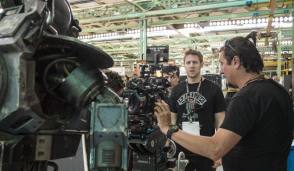 From the Film Chappie (2015) - Behind the Scenes photos