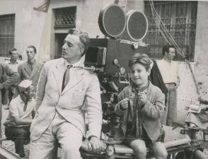Filming Bicycle Thieves (1948) - Behind the Scenes photos