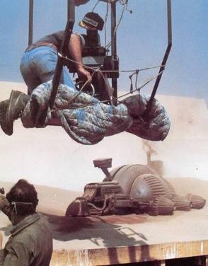 Filming Dune (1984) - Behind the Scenes photos