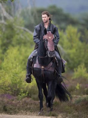 Chirs on a Horse - Behind the Scenes photos
