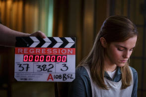 Emma as Angela - Behind the Scenes photos