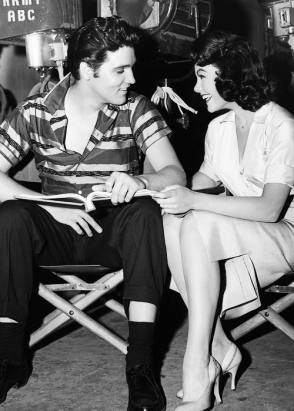 Elvis and Judy - Behind the Scenes photos