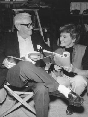 Spencer Tracy and Katherine Hepburn - Behind the Scenes photos