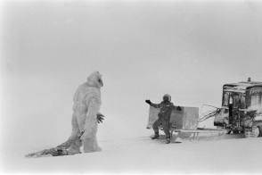 The Wampa Snow Creature - Behind the Scenes photos