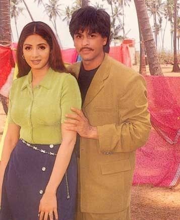 Sridevi and SRK Behind the Scenes