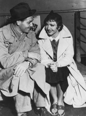 Clark & Claudette : It Happened One Night (1934) - Behind the Scenes photos