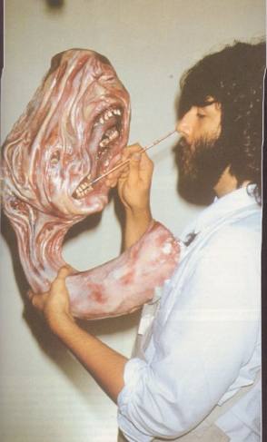 Rob Bottin : The Thing (1982) - Behind the Scenes photos
