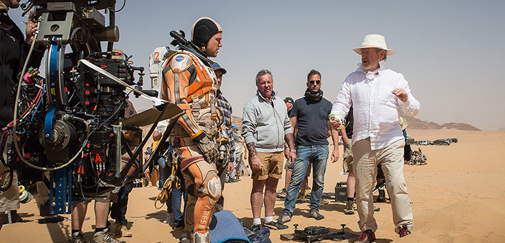 The Martian Behind the Scenes