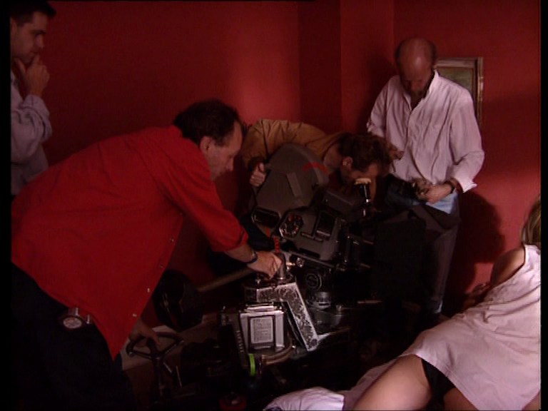 On set Nightwatch (1994) Behind the Scenes