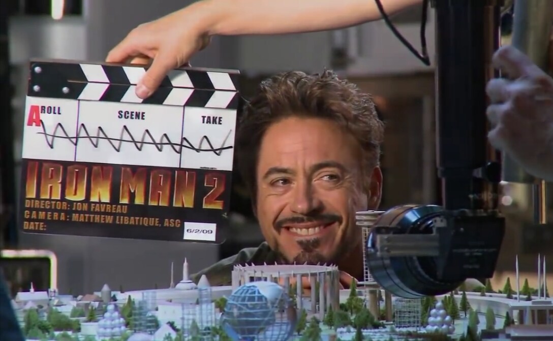 Iron Man 2 Behind the Scenes Photos & Tech Specs