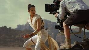 Daisy Ridley as Rey - Behind the Scenes photos