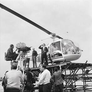 Filming Thunderball (1965) - Behind the Scenes photos