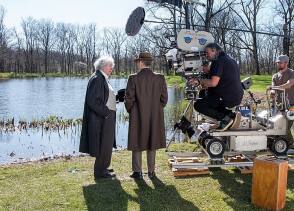 Einstein and Oppenheimer - Behind the Scenes photos