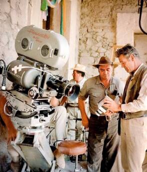 On Set Of The Wild Bunch (1968)