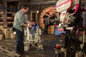 On Set Of The Last Jedi (2017)