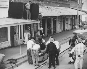 Filming Bonnie And Clyde (1968) - Behind the Scenes photos