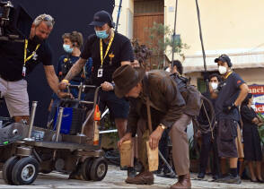 On Set Of Indiana Jones and the Dial of Destiny (2023) - Behind the Scenes photos