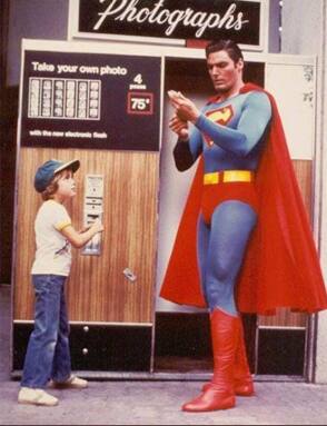 On Location: Superman (1983) - Behind the Scenes photos